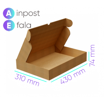 Opakowanie kartonowe fasonowe 430x310x74 mm (100szt)